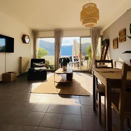 Superbe Appartement Avec Vue Sur Le Lac Du Bourget Tresserve Buitenkant foto